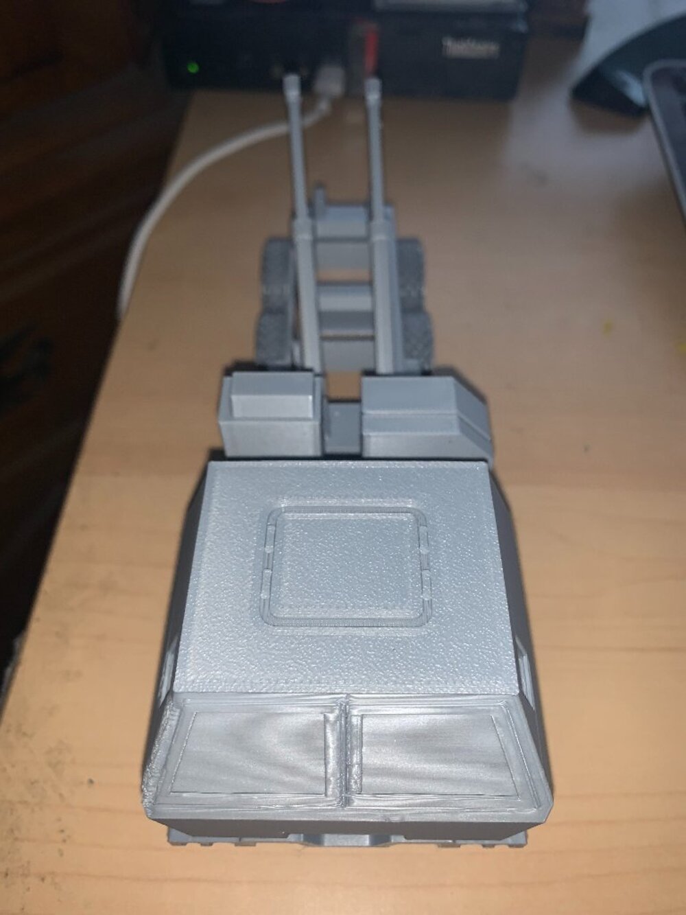 3D Print Grey MEADS Launcher 7 1/2" SELLING AS IS